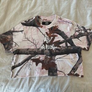 Darc Sport Camouflage Crop Tee